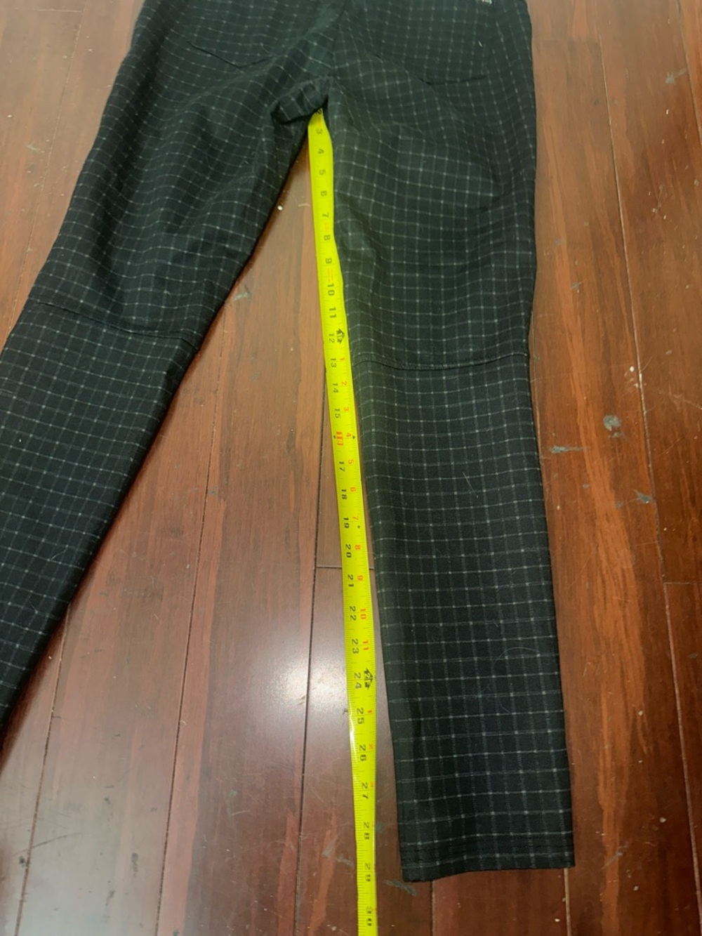 Sanctuary Blue Black Stripe Grease Skinny Pants EUC Size Medium - Picture 3 of 8